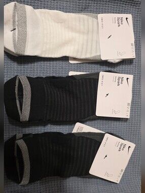 Lot Of 3 Nike Spark Running Socks Dri-Fit No Show